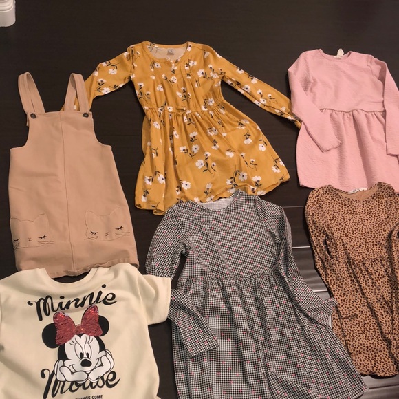 Zara Other - 6 piece girls Carter’s, H&M and Zara dress bundle